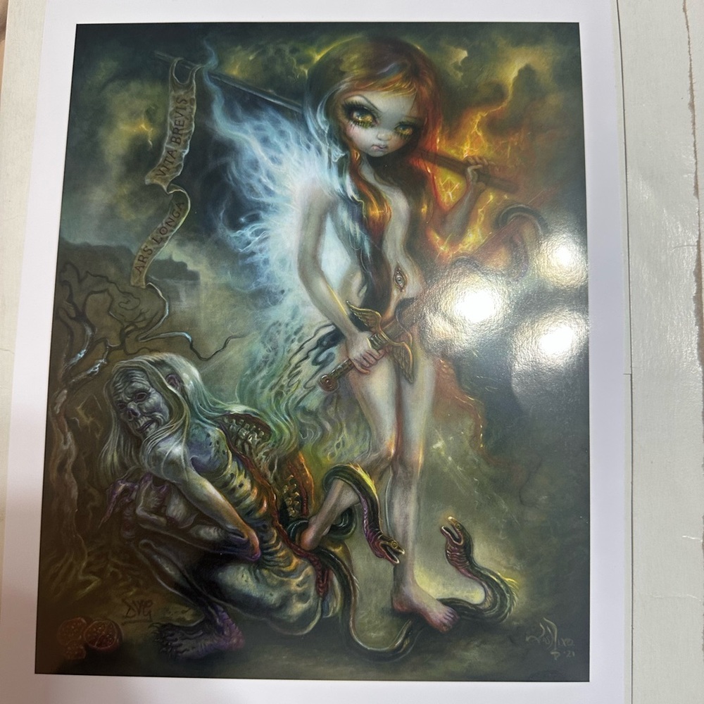 Jasmine becket Griffith art print